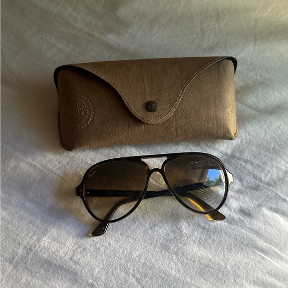 Ray Ban brown Aviators - CATS 5000 CLASSIC - Picture 1 of 1